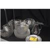 Image 1 : 9" ARCOROC ROUND ARCADE BOWLS, ARCOROC FLEUR (FLOWER) PLATES & SALAD BOWLS & GLASS PITCHER (35 PCS)