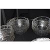Image 2 : 9" ARCOROC ROUND ARCADE BOWLS, ARCOROC FLEUR (FLOWER) PLATES & SALAD BOWLS & GLASS PITCHER (35 PCS)