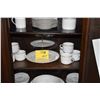 Image 1 : ONEIDA ATHENA GOLD CHINA (SERVICE FOR 8 + SERVING PIECES) (45 PCS)
