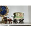 Image 2 : WORLD GLOBE & CAST IRON TOY (2 PCS)