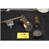 Image 1 : COLLECTION OF PARTS: FUEL/OIL GUAGE, AIRCRAFT CLOCK, SPEEDOMETER, ETC. (4 PCS)