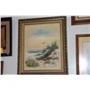 Image 2 : FRAMED SEASCAPE PAINTING; SIGNED SANPA (20 3/4" X 17 1/4")