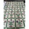 Image 11 : 1930'S FLORAL QUILTS (75 1/2" x 93", 62" x 79" &  67" x 85") (3 PCS)