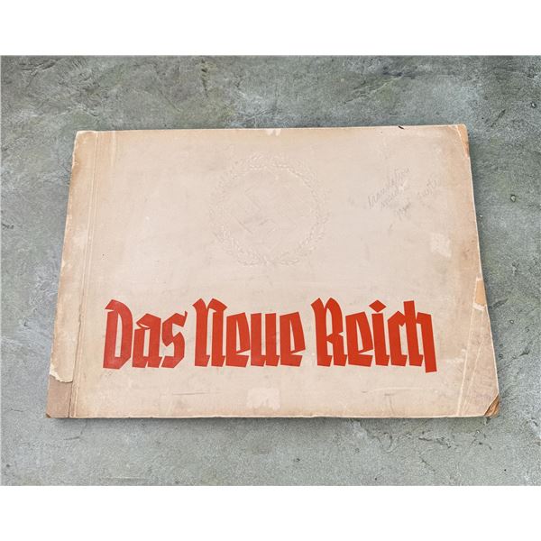 WW2 German Das Neue Reich Cigarette Card Album