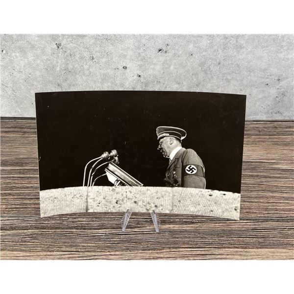 Adolf Hitler Holds Rally In Italy Photo