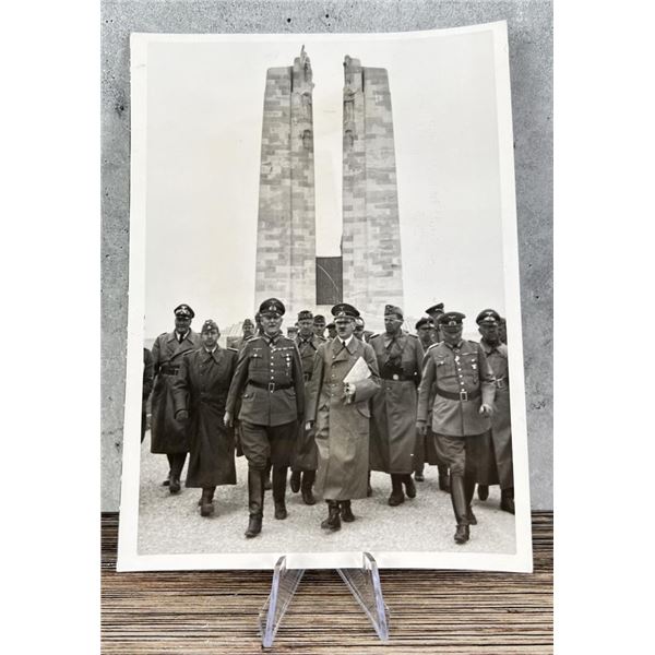 Adolf Hitler At Vimy Heights Memorial Photo