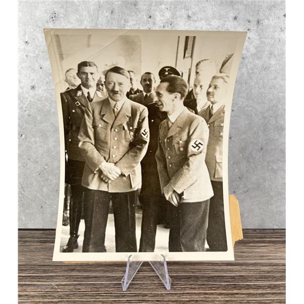 1937 Hitler At Goebbels 40th Birthday Party Photo