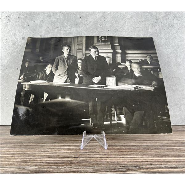 Hitler Major Stennes Defamation Trial Photo