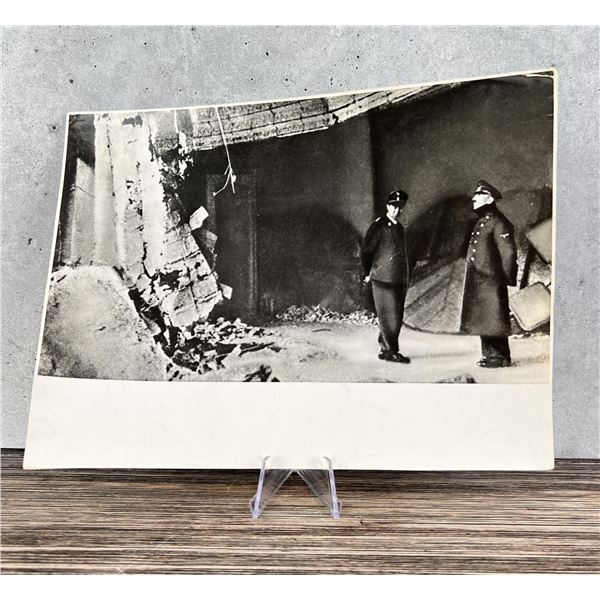 1945 Hitler In Rubble Of Reichskanzlei Photo