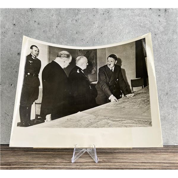 1941 Adolf Hitler With Turkish Generals Photo