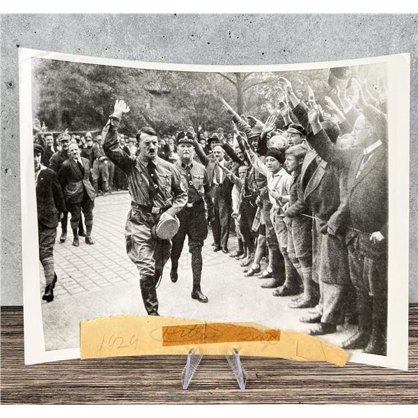 1929 Hitler Rohm At Nuremberg Rally Photo
