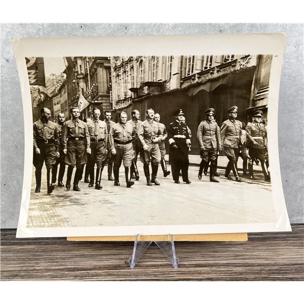 1938 Hitler Commemorates Beer Hall Putsch Photo