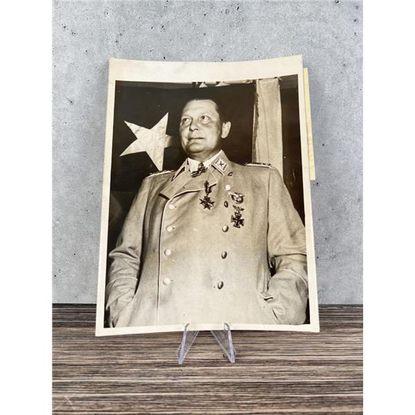 German Air Marshal Hermann Goering Capture Photo
