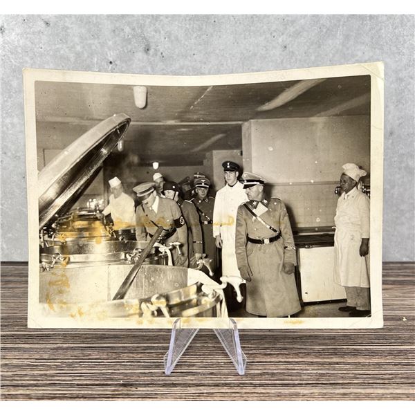 Hitler Inspects Winterhilfswerk Kitchen Photo