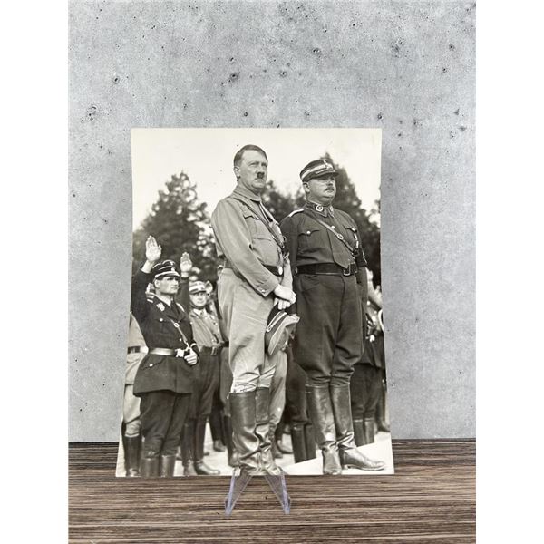 Adolf Hitler & Ernst Rohm Photo
