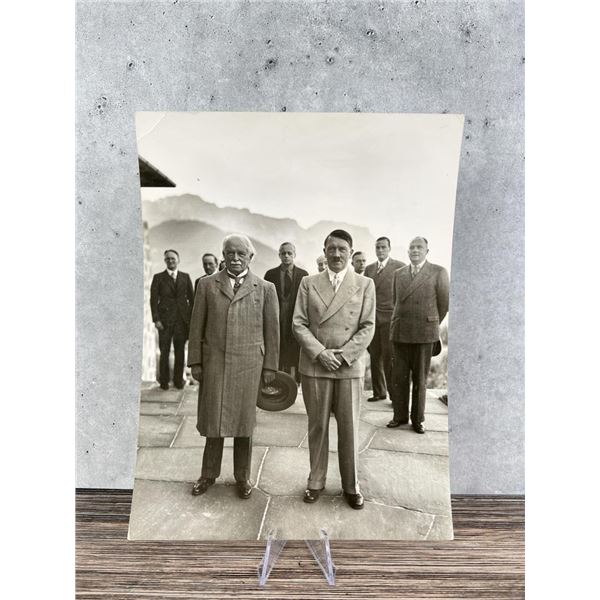 1936 Hitler & British PM Lloyd George Photo