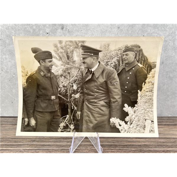 1939 Hitler Visits Western Front Photo