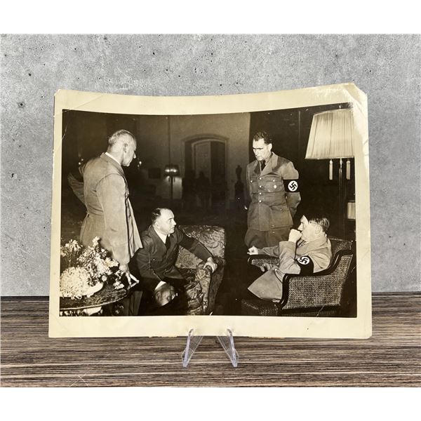 1934 Hitler Discusses Problems Of The Saar Photo