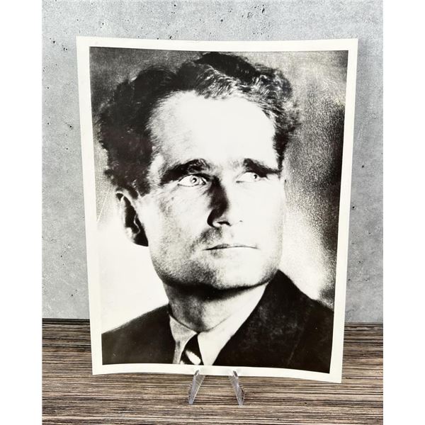 Rudolph Hess File Photo & False Suicide Report