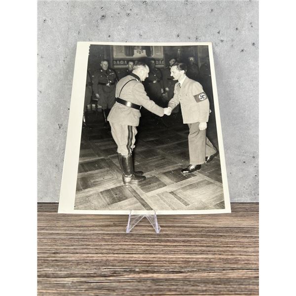 Joseph Goebbels & Konstantin Hierl Photo