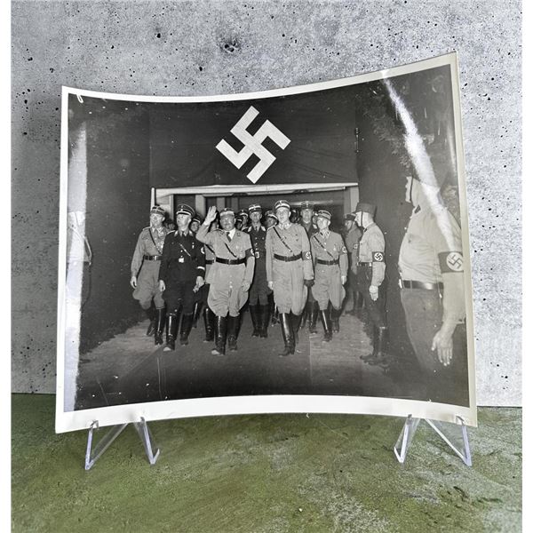 1930s NSDAP Leaders Rohm Heines & Himmler Photo