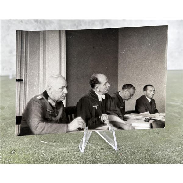 German General Reinicke & President Freisler Photo