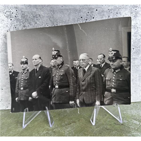 Carl Langbehn On Trial For Treason Photo