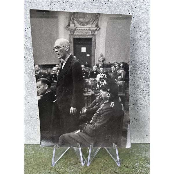 Friedrich Graf Von Schulenberg On Trial Photo