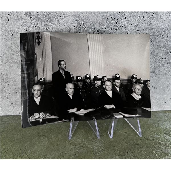 1944 Fritz Dietlof Von Der Schulenberg Trial Photo