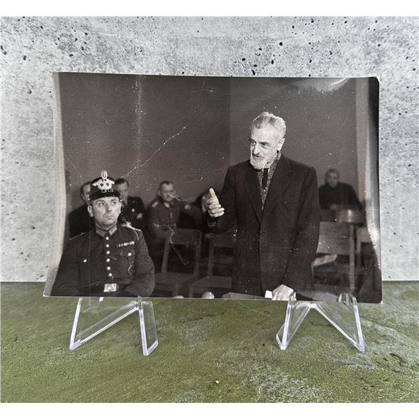 1944 Hermann Ludemann On trial Photo