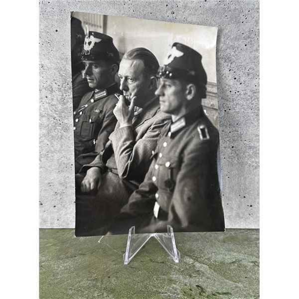 Wolf Heinrich Graf Von Helldorff On Trial Photo