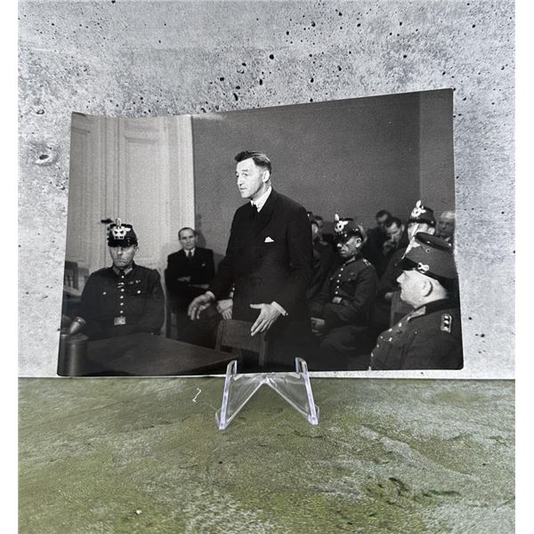 Ferdinand Freiherr Von Luninck On Trial Photo
