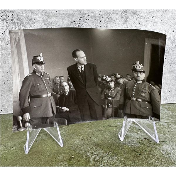Helmuth James Von Moltke On Trial Photo