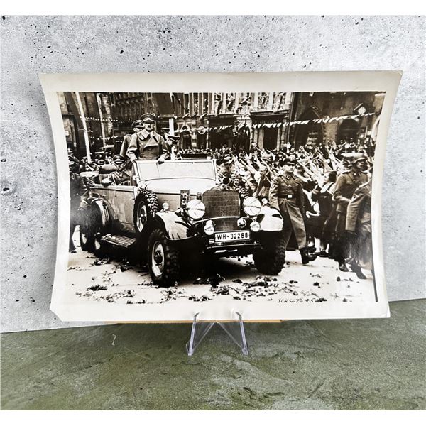 1938 Hitler Enters The Sudetenland Photo