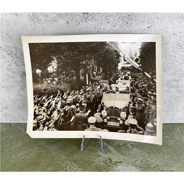 1938 Hitler Enters The Sudetenland Photo