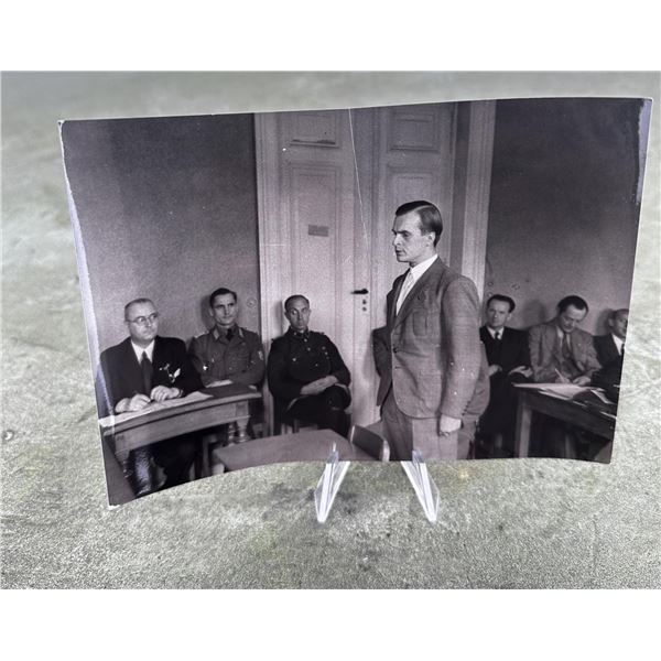 Gunther Smend On Trial Photo