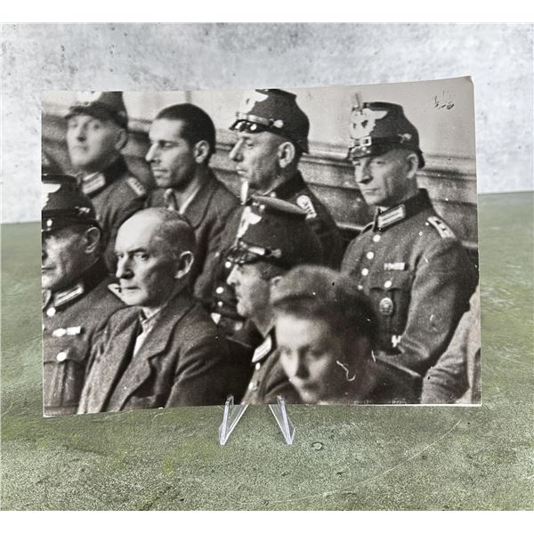 Field Marshal Erwin Von Witzleben On Trial Photo