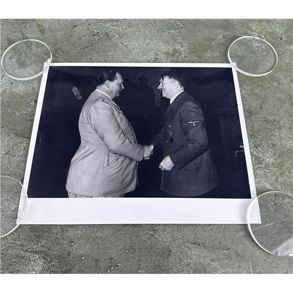 Hitler & Goering Shaking Hands Photo