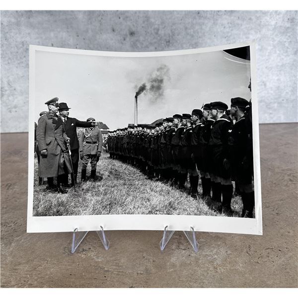 Field Marshal Von Rundstedt Hitler Youth Photo