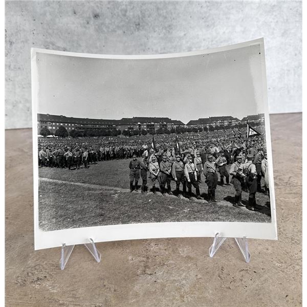 Ernst and Prince Wilhelm August NSDAP Rally Photo
