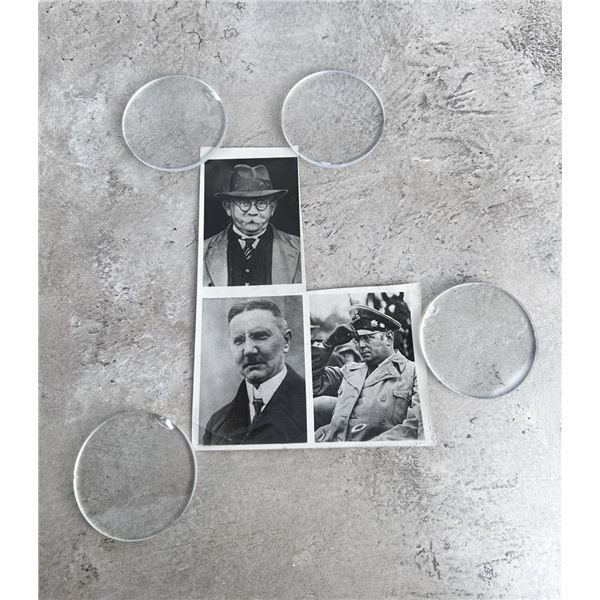 German Opposition Leaders Photo Card