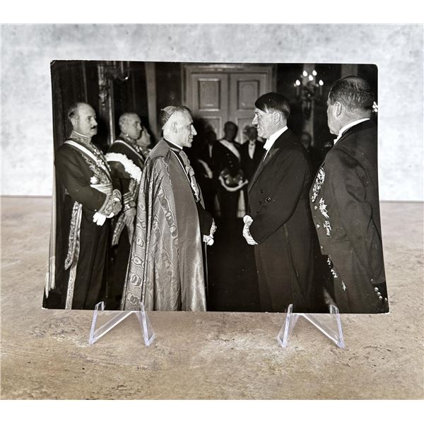Hitler Speaks With Papal Nuncio For Berlin Photo