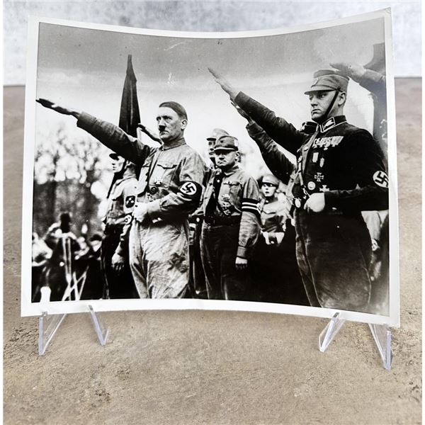 1934 Adolf Hitler & Victor Lutze Photo