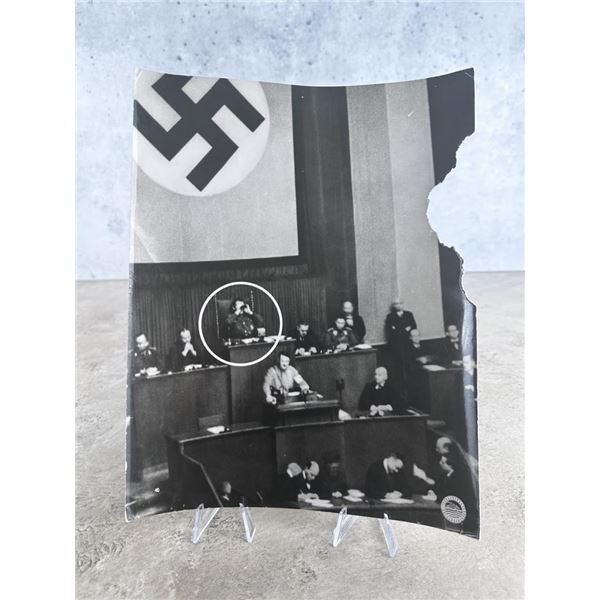 Hitler Addresses Reichstag Photo