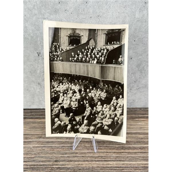 1937 Reichstag During Hitler Address Photo