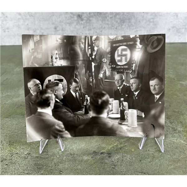 Hitler Dines with Party Comrades Photo