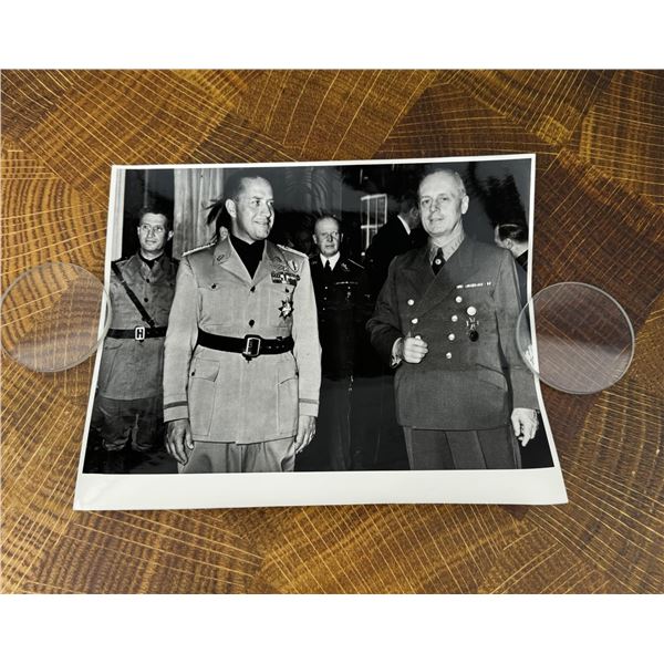 1940 Foreign Ministers Of Italy & Germany Photo