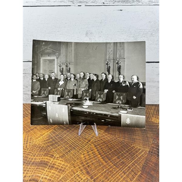 1936 Hitler And His Cabinet Draft Photo