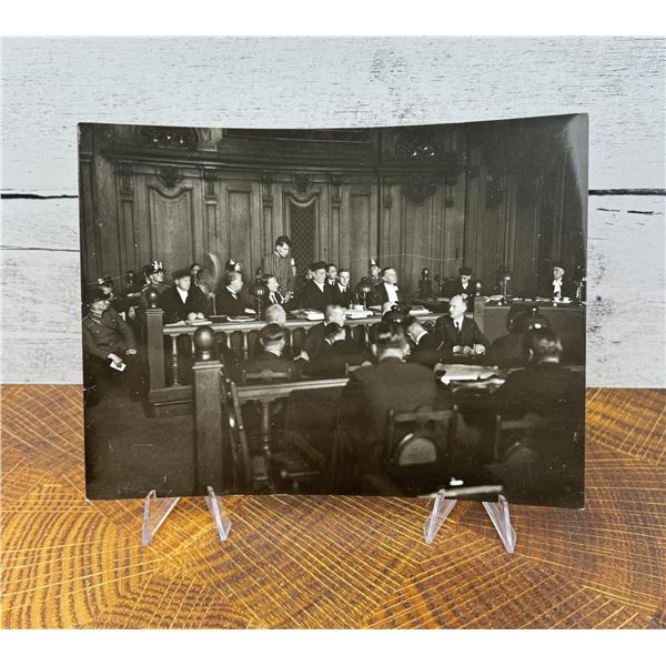 1933 Reichstag Arsonist On Trial Photo