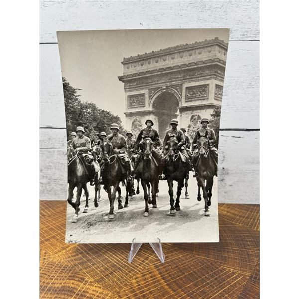 German Troops March Through Paris Photo